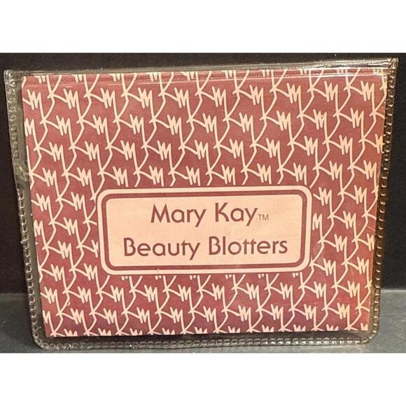 Vintage Mary Kay Beauty Blotters OIL-ABSORBING TISSUES 100% Linen 1 Pack - Picture 1 of 6